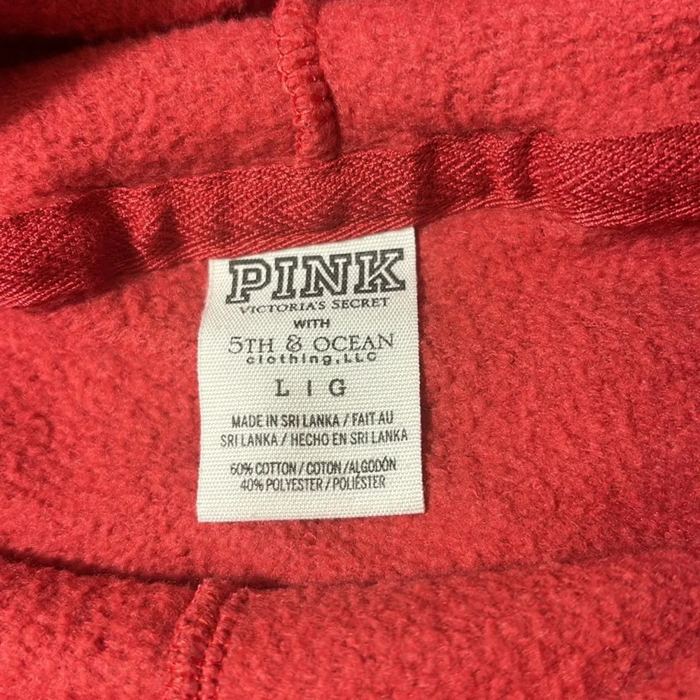 PINK Victoria's Secret Red "Alabama 31" Hooded Sweatshirt - Picture 6 of 10